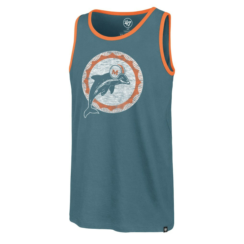Miami Dolphins '47 Premier Franklin Tank Top - Aqua for sale