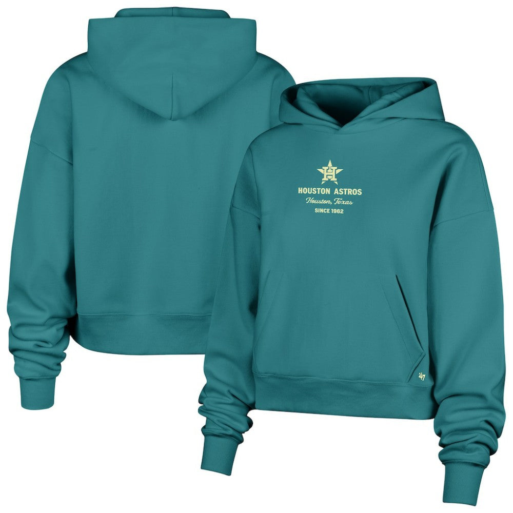 Houston Astros Women's Contemporary Basics Anderson Foundation Hoodie Teal