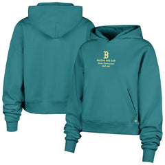 Boston Red Sox Women's Contemporary Basics Anderson Foundation Hoodie Teal