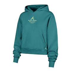 Atlanta Braves Women's Contemporary Basics Anderson Foundation Hoodie Teal