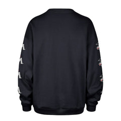 Minnesota Twins Women's Trendy Team Go Big Oversized Sweatshirt Navy