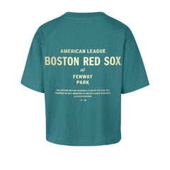 Boston Red Sox Women's Contemporary Basics Leon City T-Shirt Teal