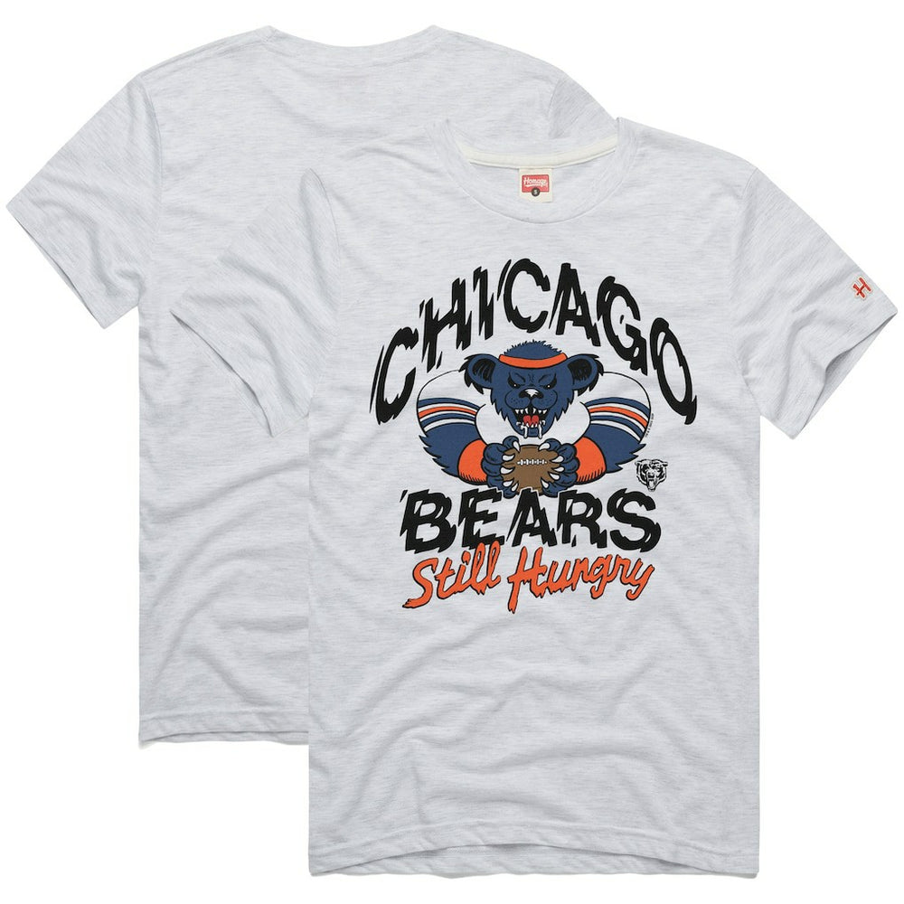 Chicago Bears Homage NFL x Grateful Dead Tri-Blend T-Shirt - Ash for sale