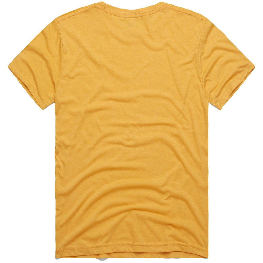 Pittsburgh Steelers Homage NFL x Grateful Dead Tri-Blend T-Shirt - Gold cheap