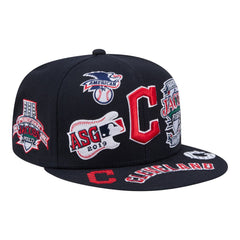 Cleveland Guardians All Over 59FIFTY Fitted Hat Navy