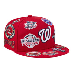 Washington Nationals All Over 59FIFTY Fitted Hat Red