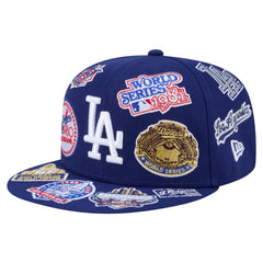 Los Angeles Dodgers All Over 59FIFTY Fitted Hat Royal