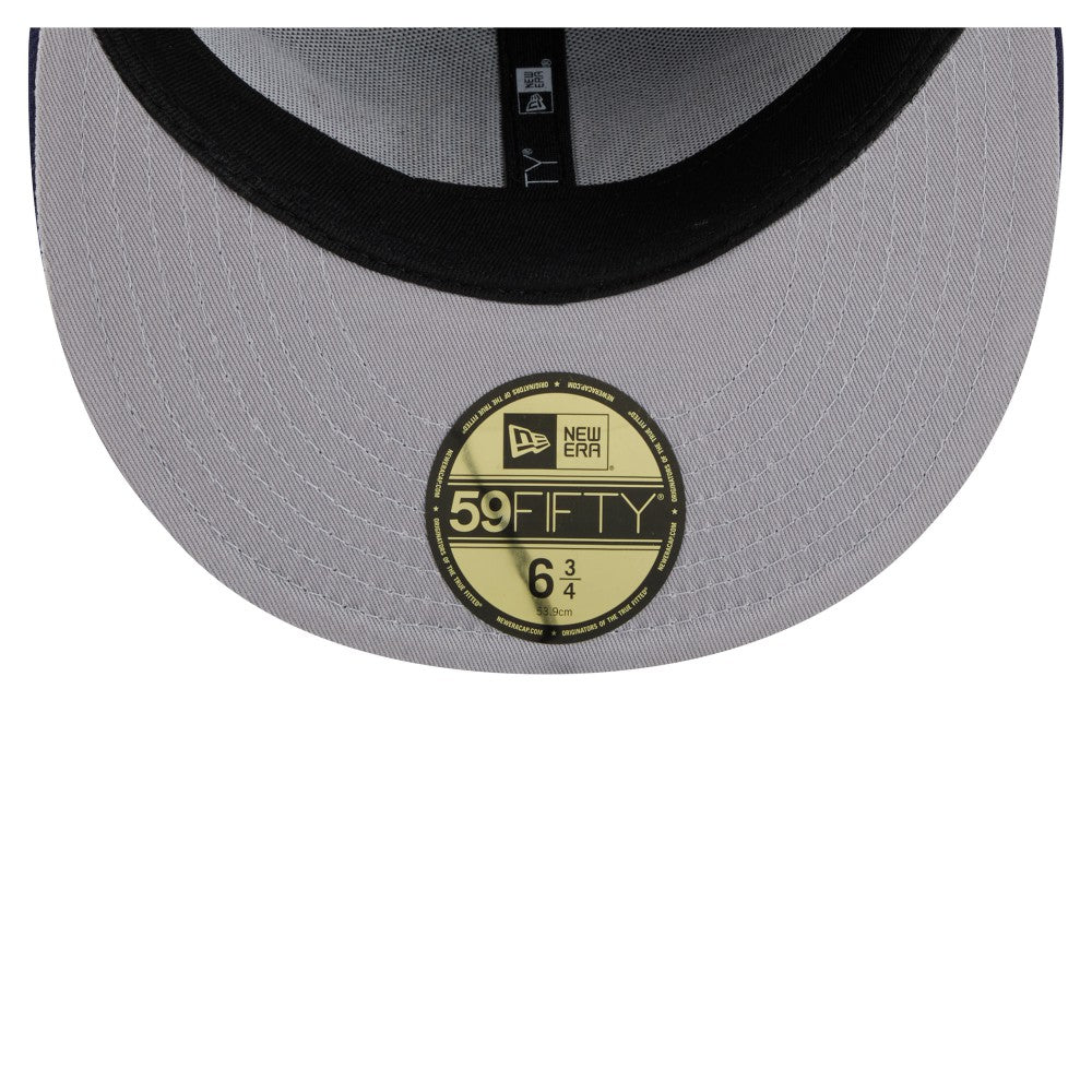 Milwaukee Brewers All Over 59FIFTY Fitted Hat Navy