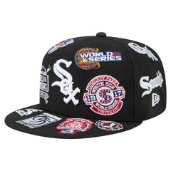 Chicago White Sox All Over 59FIFTY Fitted Hat Black