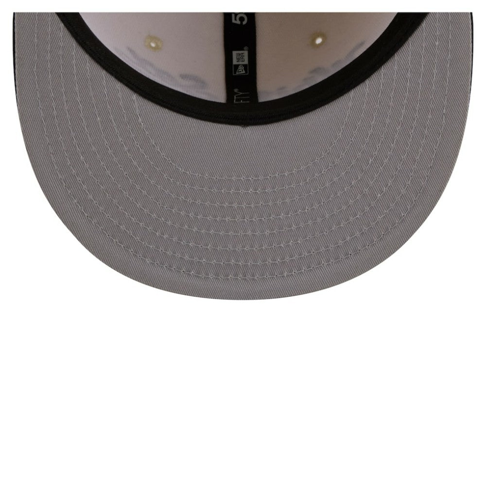 Chicago White Sox Two-Tone Stitch 59FIFTY Fitted Hat Cream