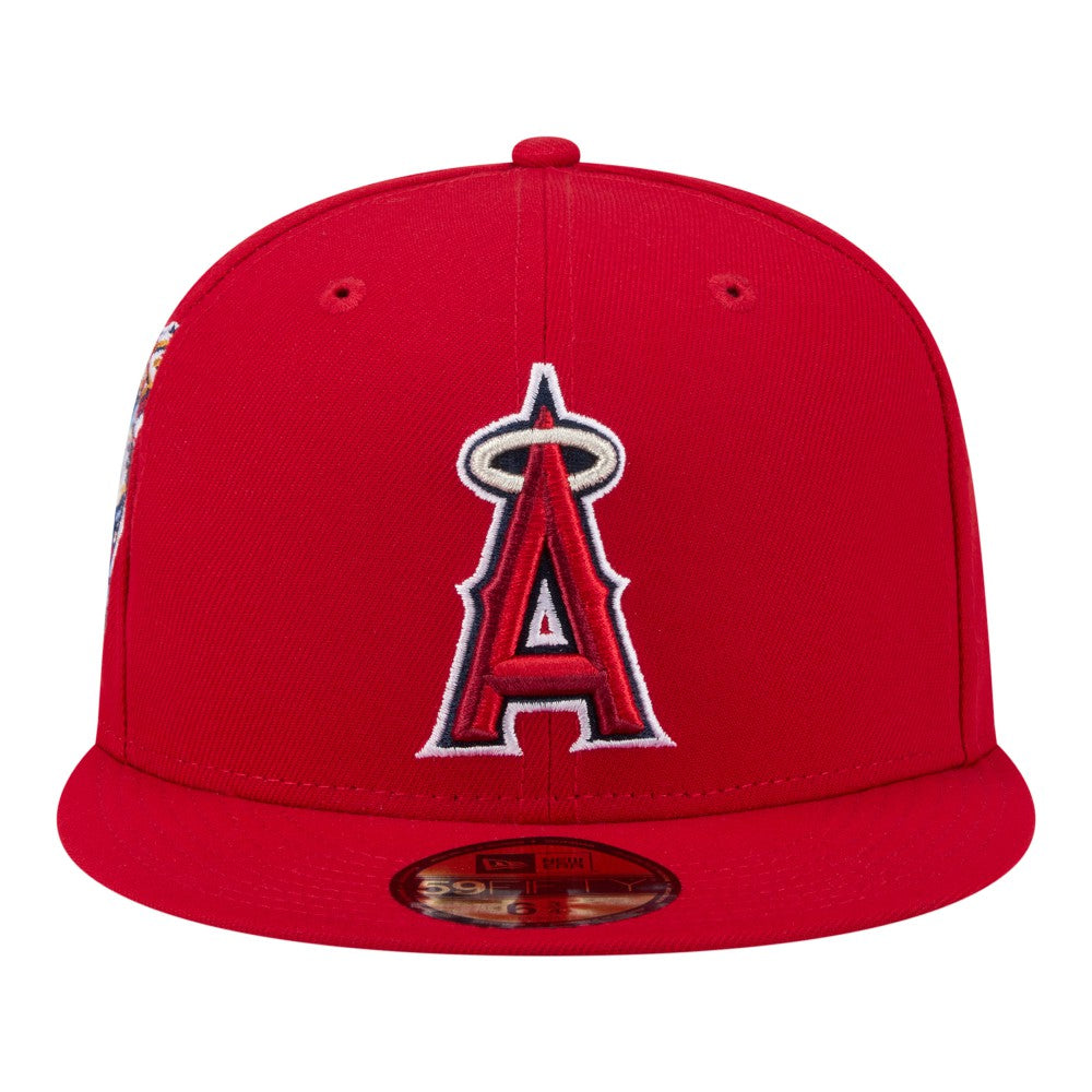 Los Angeles Angels Hidden Hit 59FIFTY Fitted Hat Red