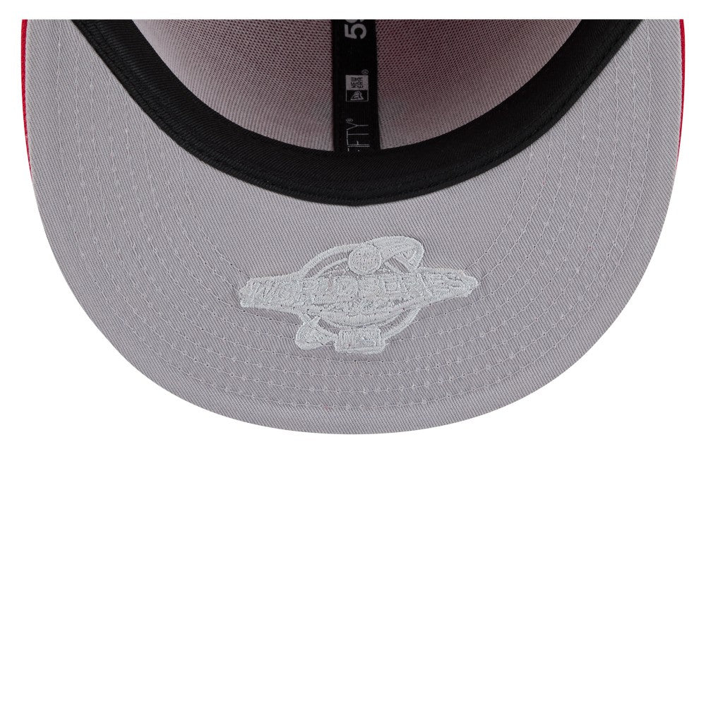 Los Angeles Angels Hidden Hit 59FIFTY Fitted Hat Red