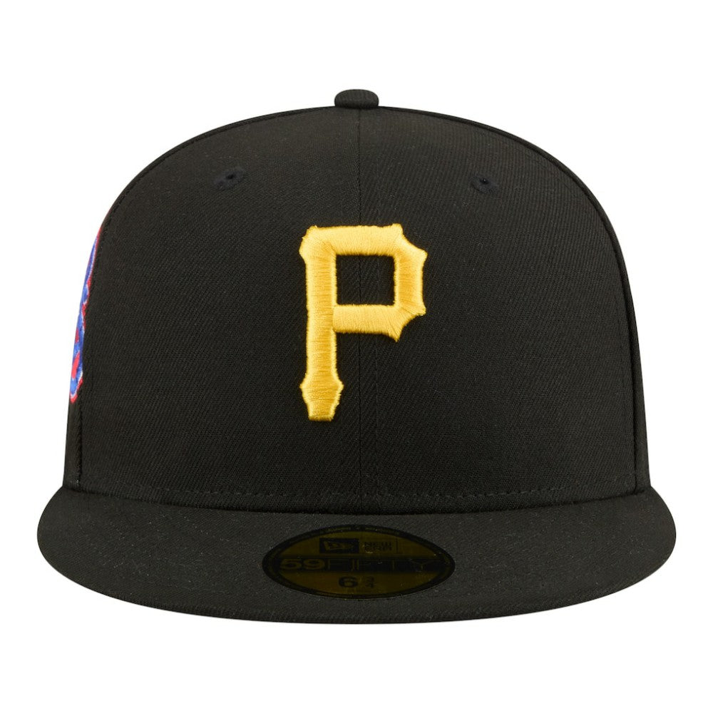 Pittsburgh Pirates Hidden Hit 59FIFTY Fitted Hat Black