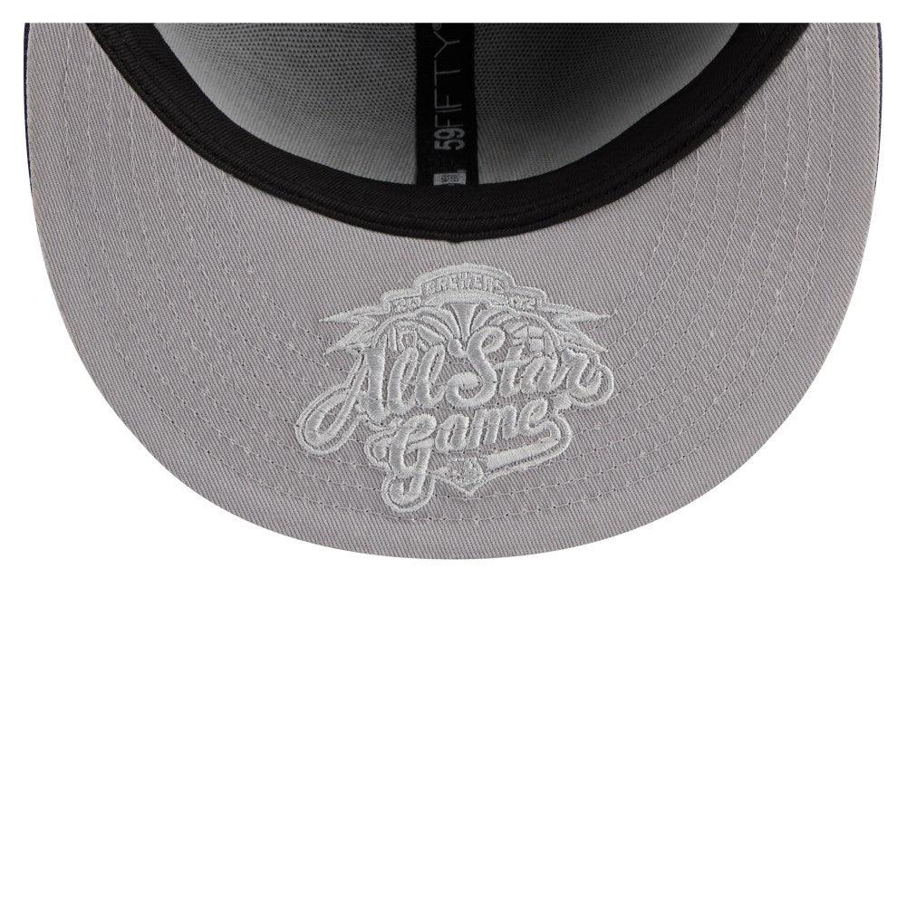 Milwaukee Brewers Hidden Hit 59FIFTY Fitted Hat Navy