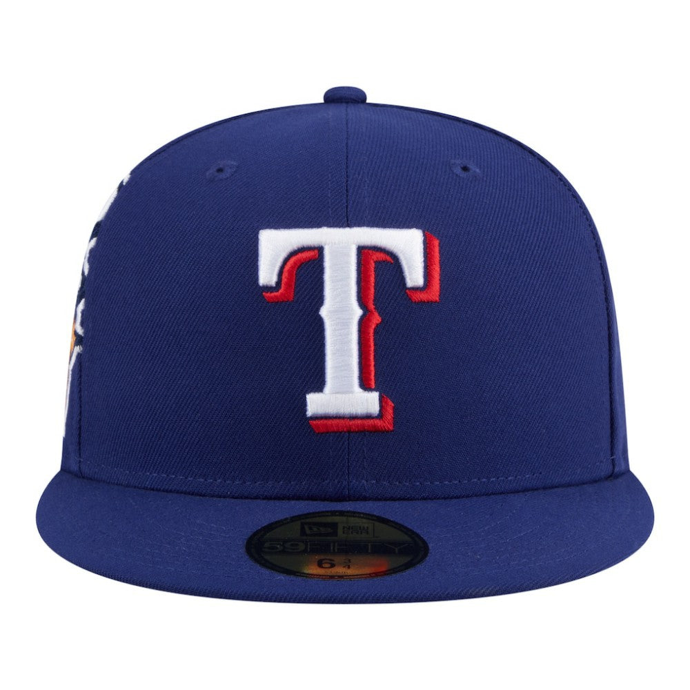 Texas Rangers Hidden Hit 59FIFTY Fitted Hat Royal