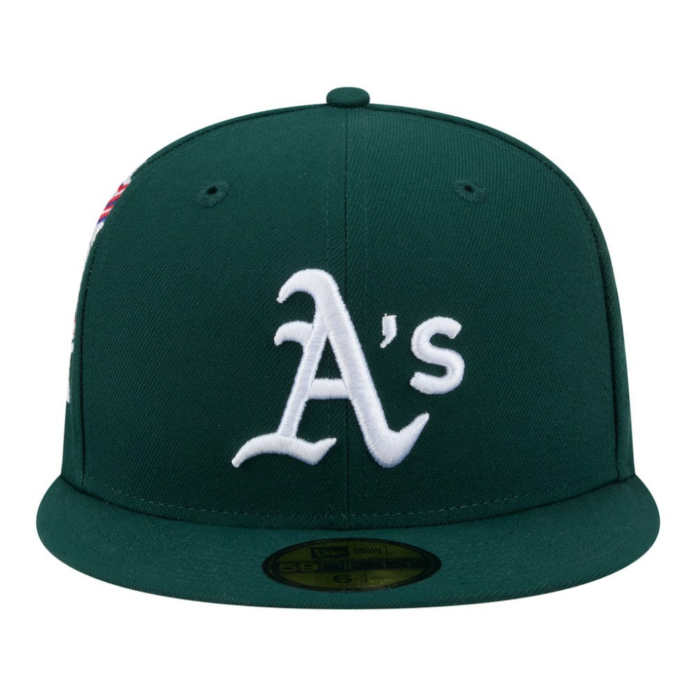 Athletics Hidden Hit 59FIFTY Fitted Hat Green