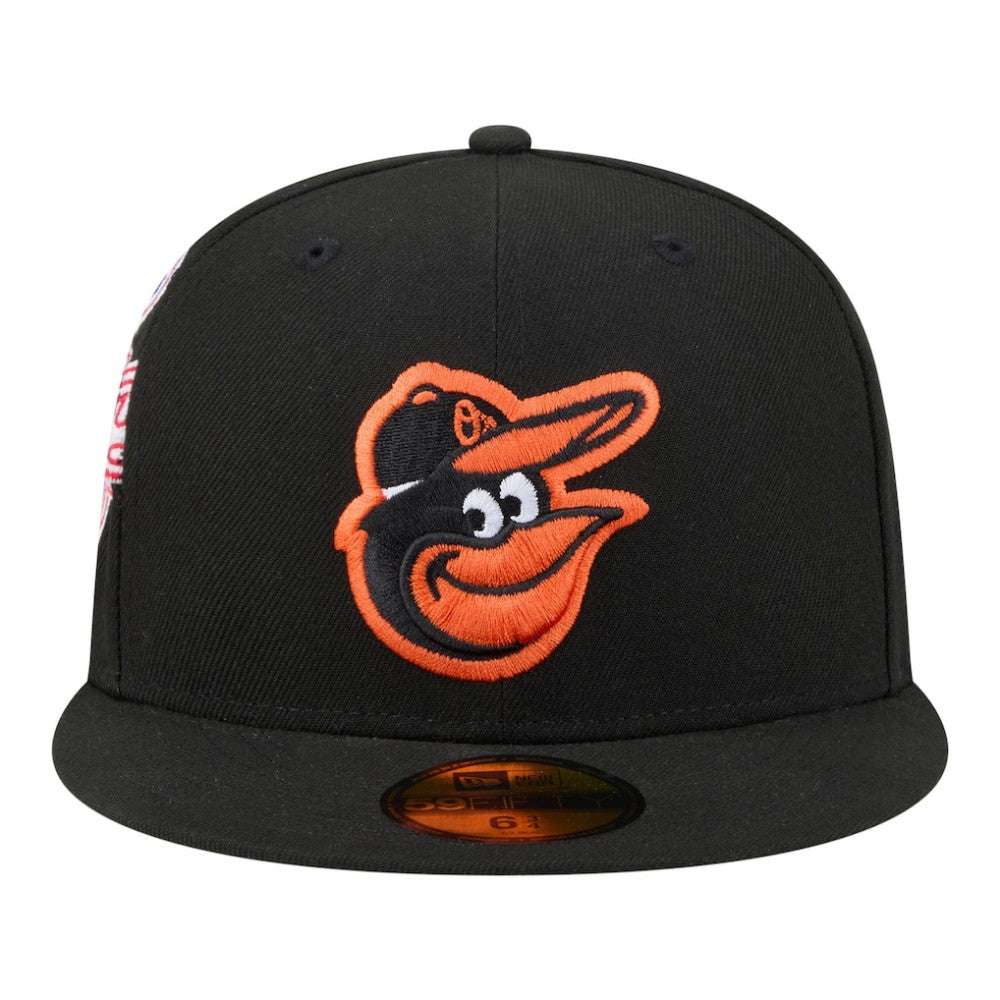Baltimore Orioles Hidden Hit 59FIFTY Fitted Hat Black