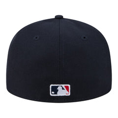 Atlanta Braves Hidden Hit 59FIFTY Fitted Hat Navy
