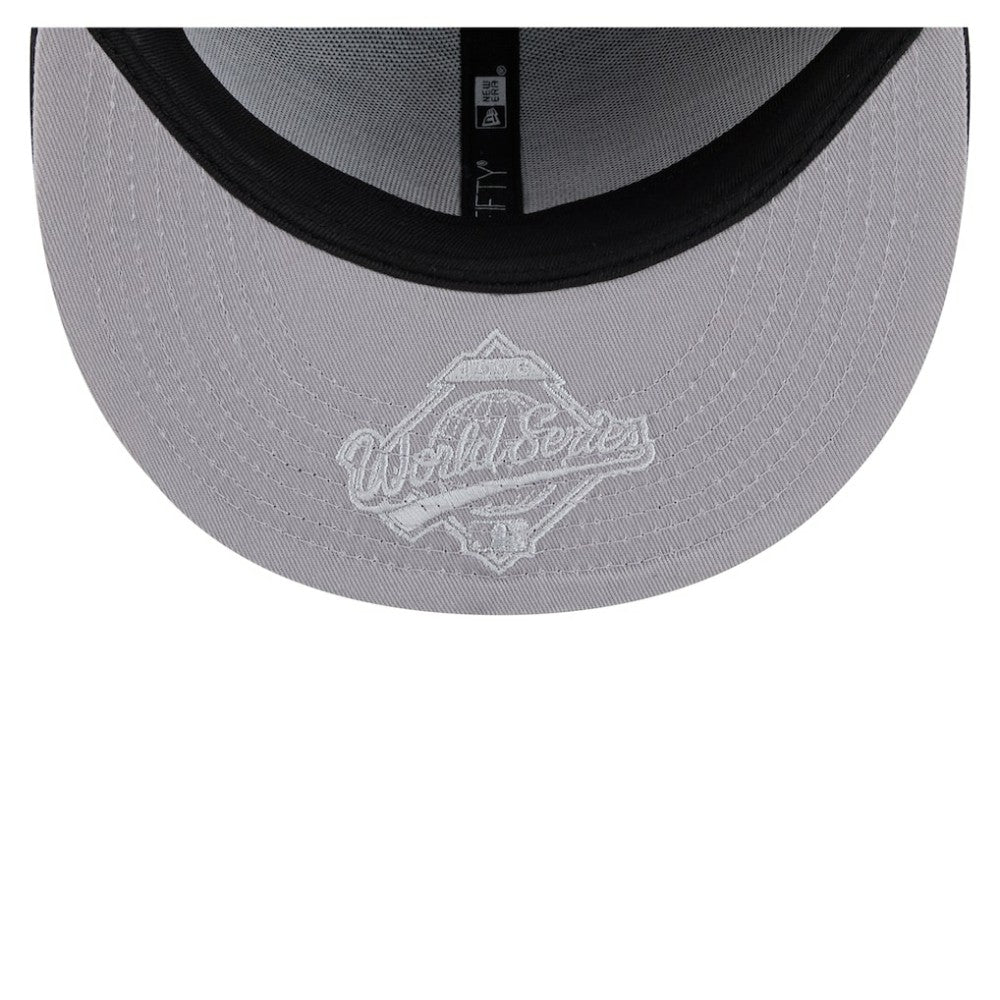 Atlanta Braves Hidden Hit 59FIFTY Fitted Hat Navy