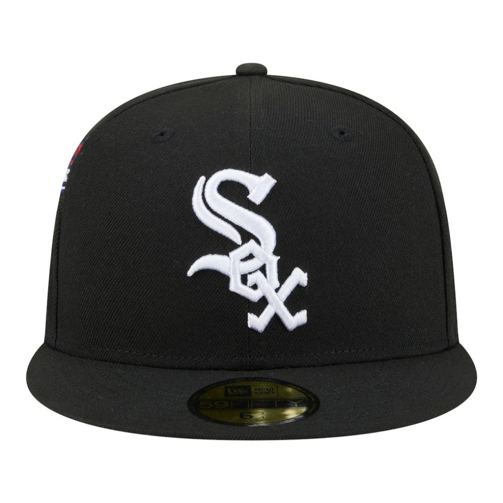 Chicago White Sox Hidden Hit 59FIFTY Fitted Hat Black