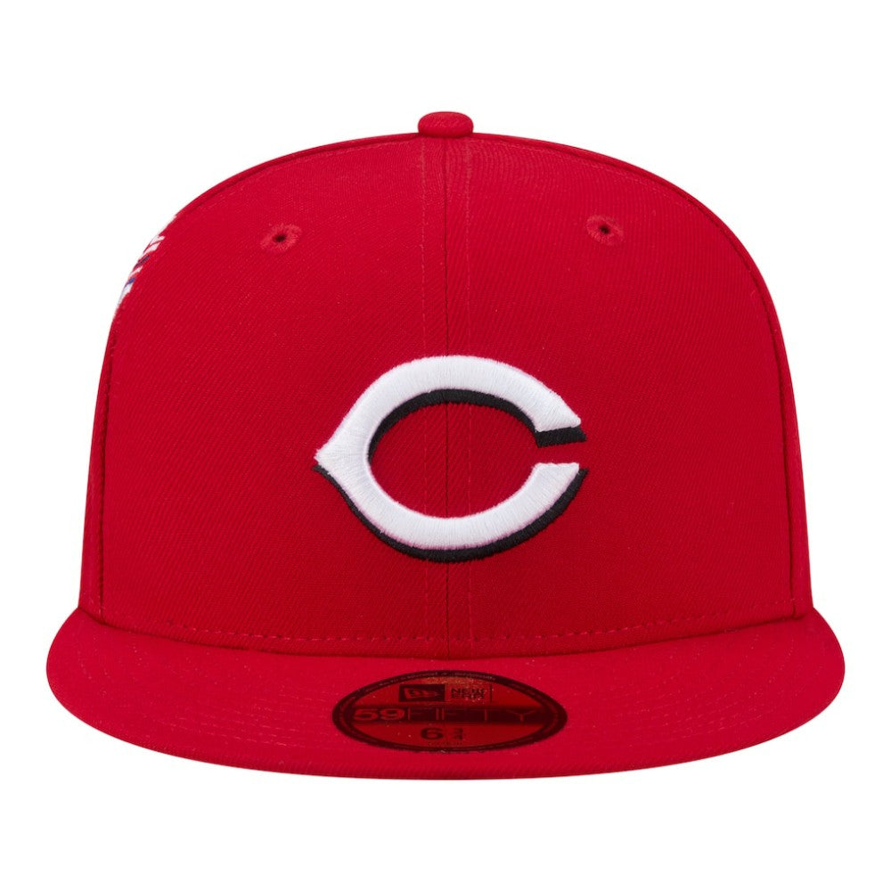 Cincinnati Reds Hidden Hit 59FIFTY Fitted Hat Red