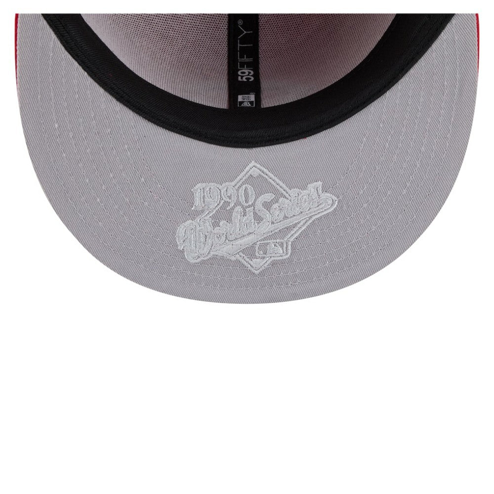 Cincinnati Reds Hidden Hit 59FIFTY Fitted Hat Red