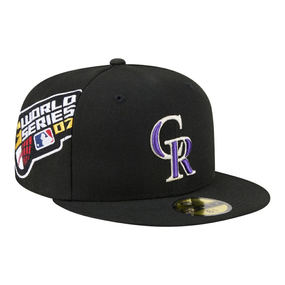 Colorado Rockies Hidden Hit 59FIFTY Fitted Hat Black