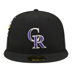 Colorado Rockies Hidden Hit 59FIFTY Fitted Hat Black
