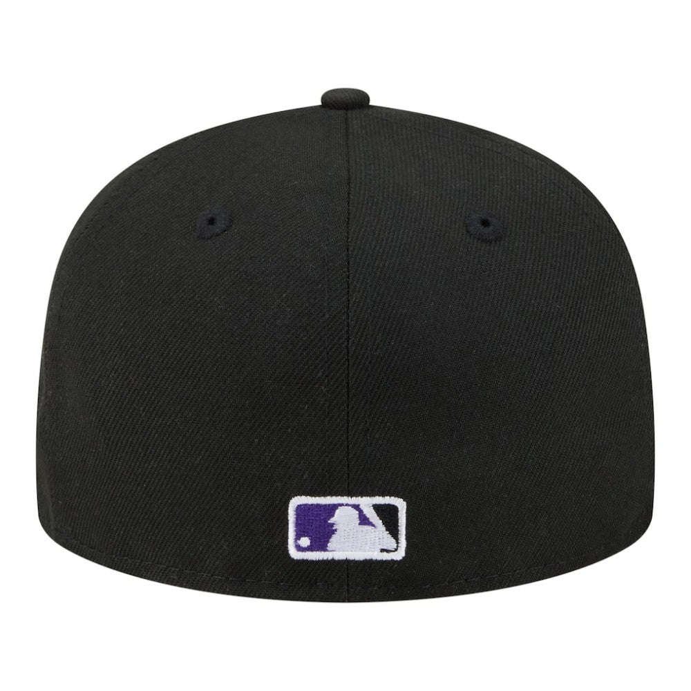 Colorado Rockies Hidden Hit 59FIFTY Fitted Hat Black