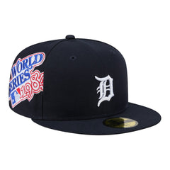 Detroit Tigers Hidden Hit 59FIFTY Fitted Hat Navy