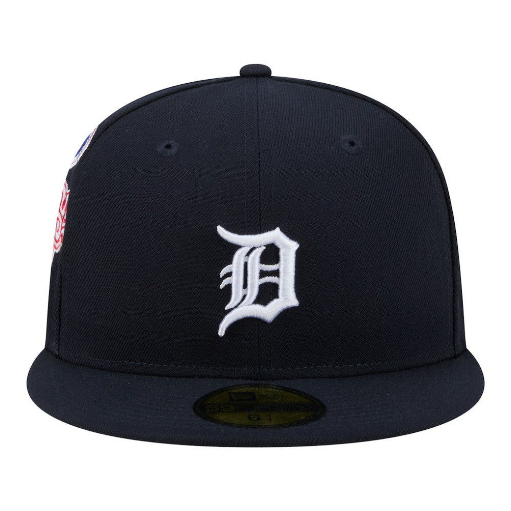 Detroit Tigers Hidden Hit 59FIFTY Fitted Hat Navy
