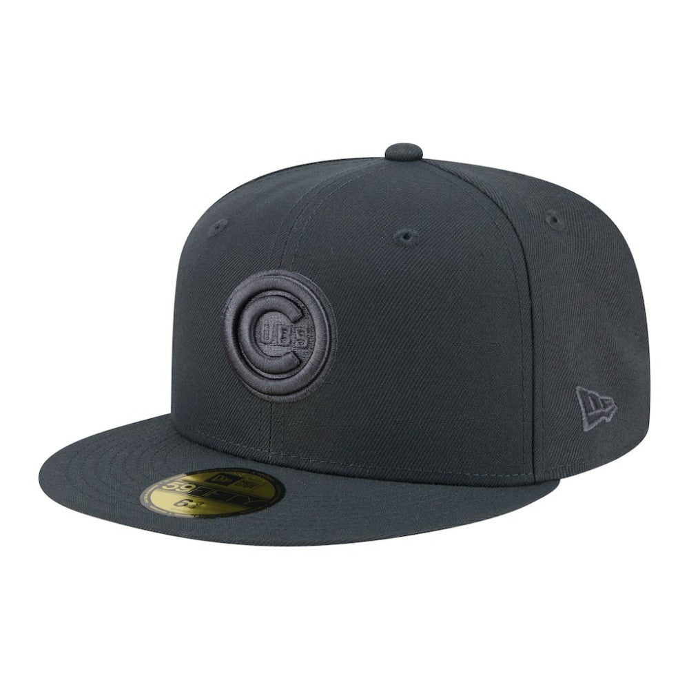 Chicago Cubs Color Pack 59FIFTY Fitted Hat Charcoal