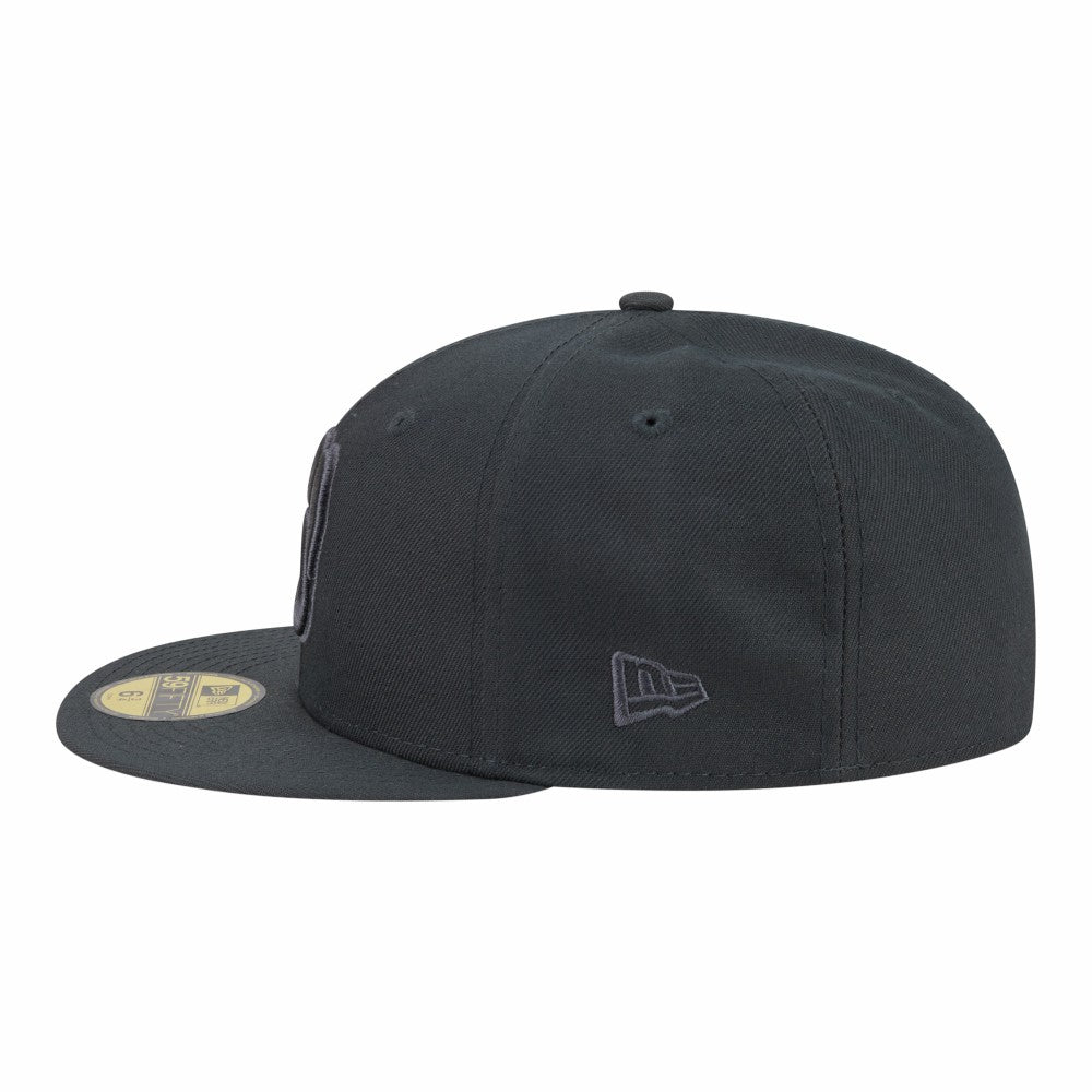 Milwaukee Brewers Color Pack 59FIFTY Fitted Hat Charcoal