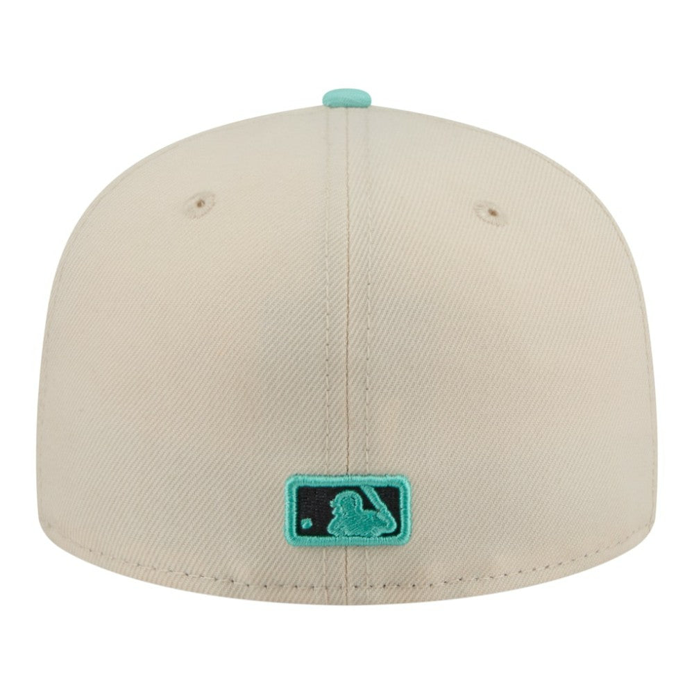 Boston Red Sox Two-Tone Color Pack 59FIFTY Fitted Hat Light Beige/Turquoise