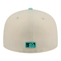 Boston Red Sox Two-Tone Color Pack 59FIFTY Fitted Hat Light Beige/Turquoise