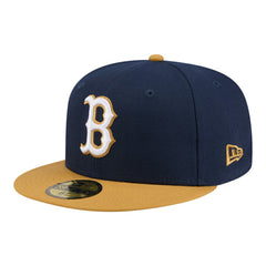 Boston Red Sox Two-Tone Color Pack 59FIFTY Fitted Hat Navy/Khaki