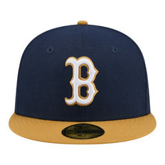 Boston Red Sox Two-Tone Color Pack 59FIFTY Fitted Hat Navy/Khaki