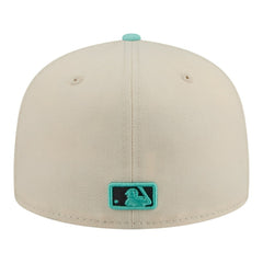 Chicago White Sox Two-Tone Color Pack 59FIFTY Fitted Hat Light Beige/Turquoise