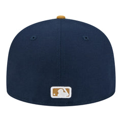 Detroit Tigers Two-Tone Color Pack 59FIFTY Fitted Hat Navy/Khaki