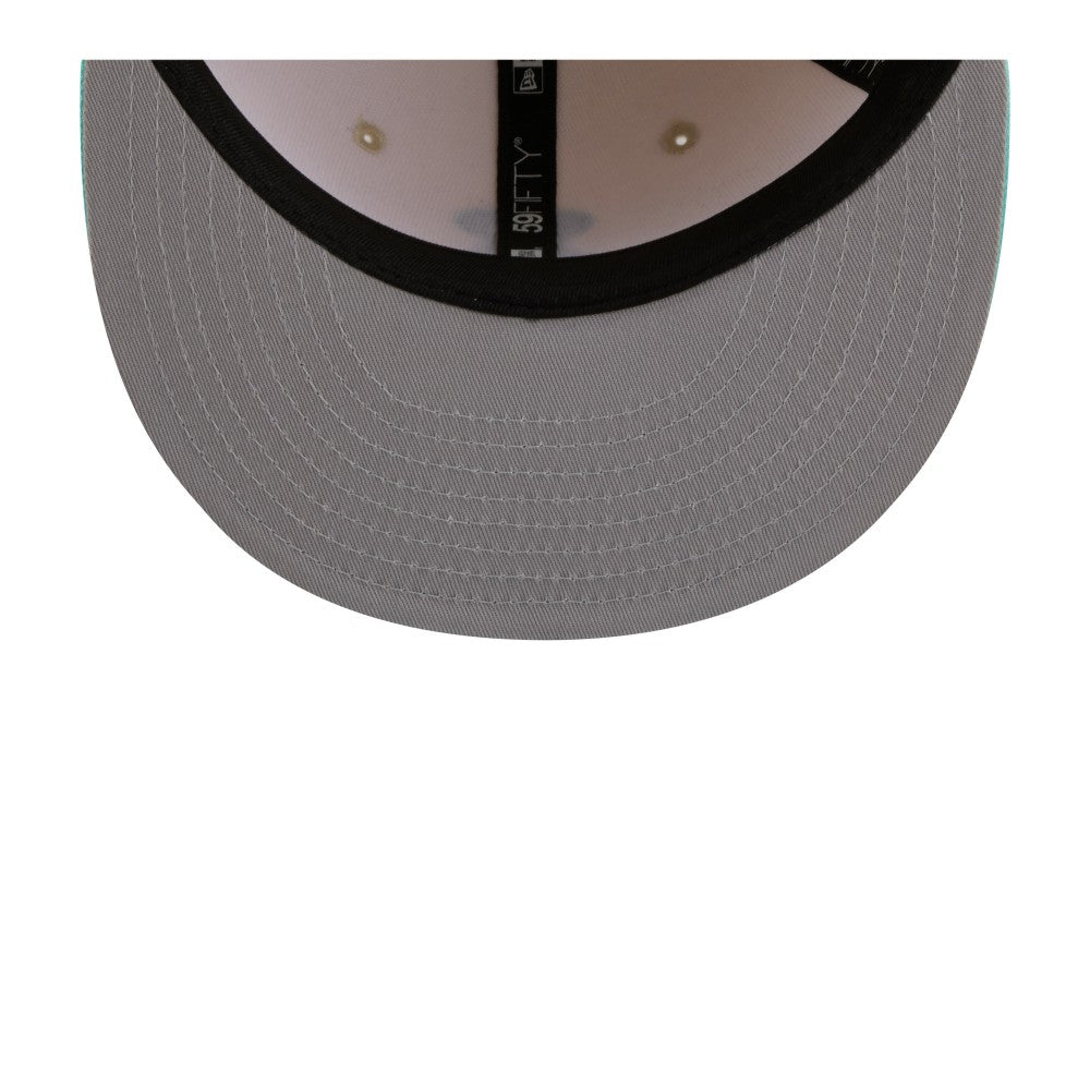 Los Angeles Angels Two-Tone Color Pack 59FIFTY Fitted Hat Light Beige/Turquoise