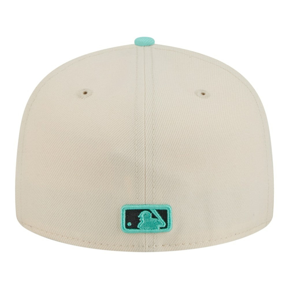 Athletics Two-Tone Color Pack 59FIFTY Fitted Hat Light Beige/Turquoise