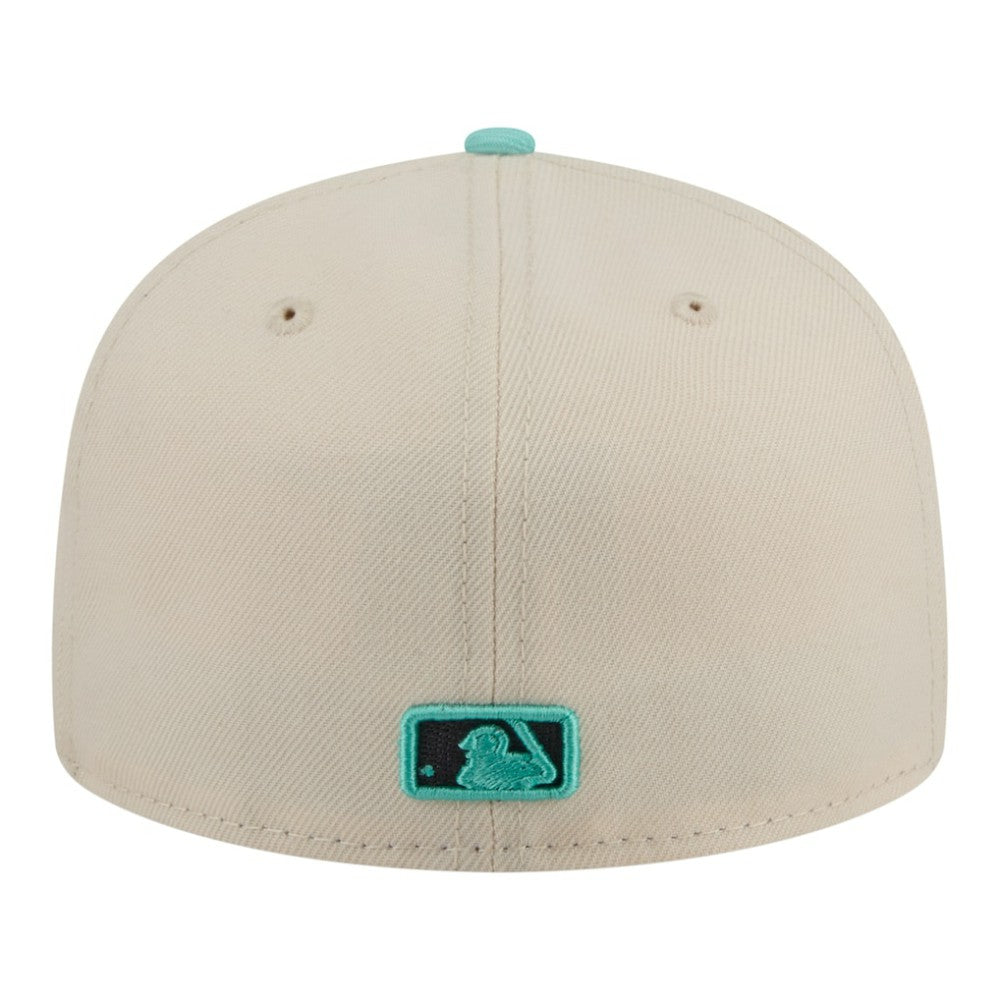 Philadelphia Phillies Two-Tone Color Pack 59FIFTY Fitted Hat Light Beige/Turquoise