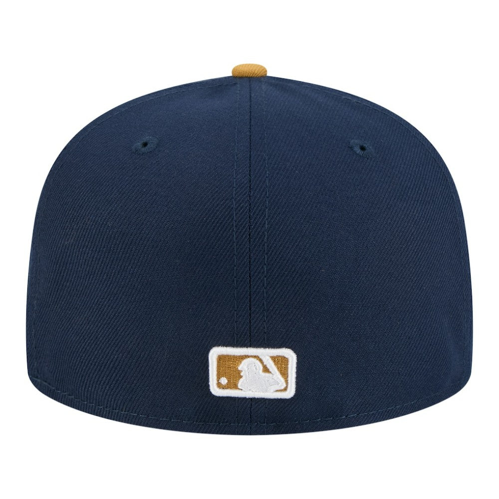 Athletics Two-Tone Color Pack 59FIFTY Fitted Hat Navy/Khaki