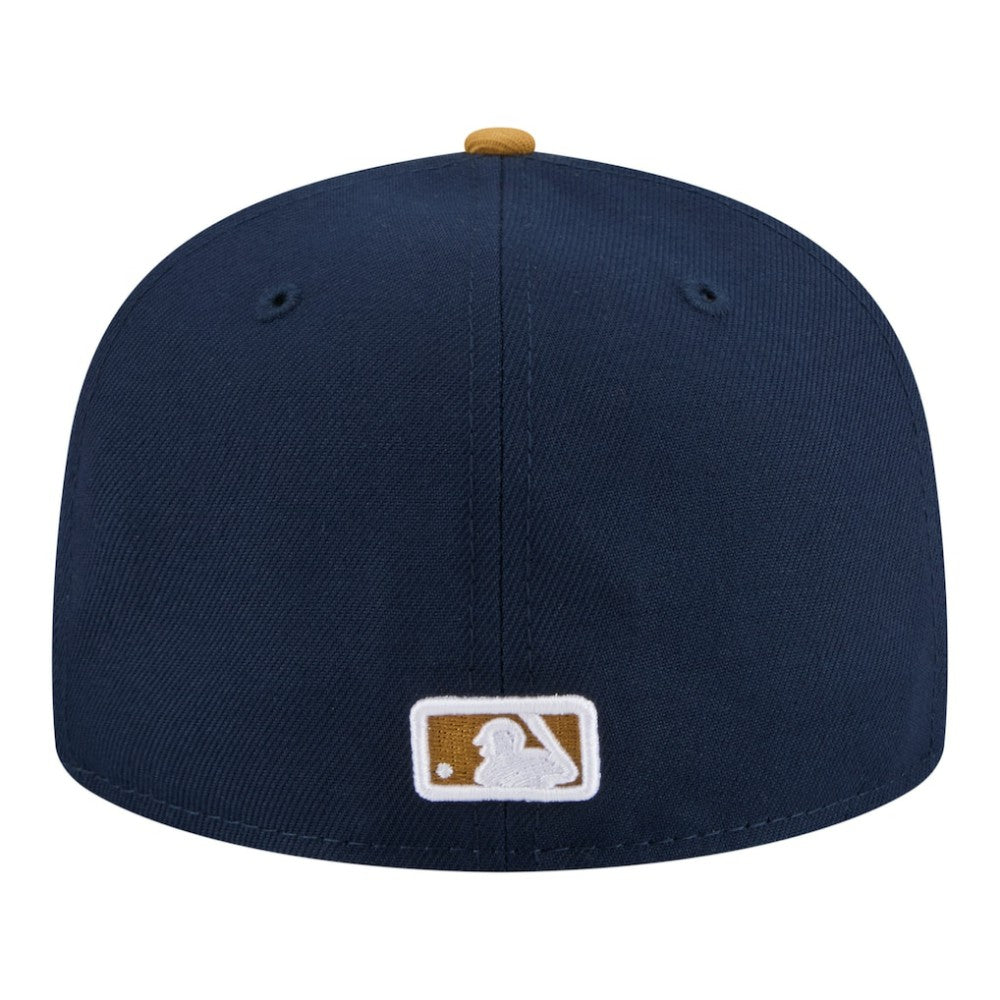 Seattle Mariners Two-Tone Color Pack 59FIFTY Fitted Hat Navy/Khaki