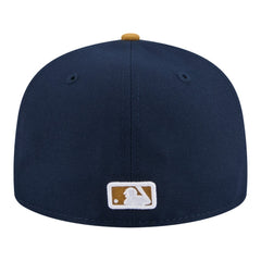 Seattle Mariners Two-Tone Color Pack 59FIFTY Fitted Hat Navy/Khaki