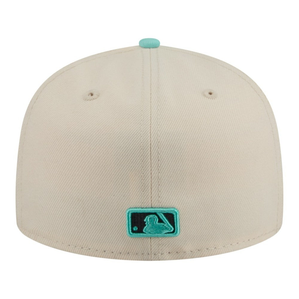 St. Louis Cardinals Two-Tone Color Pack 59FIFTY Fitted Hat Light Beige/Turquoise