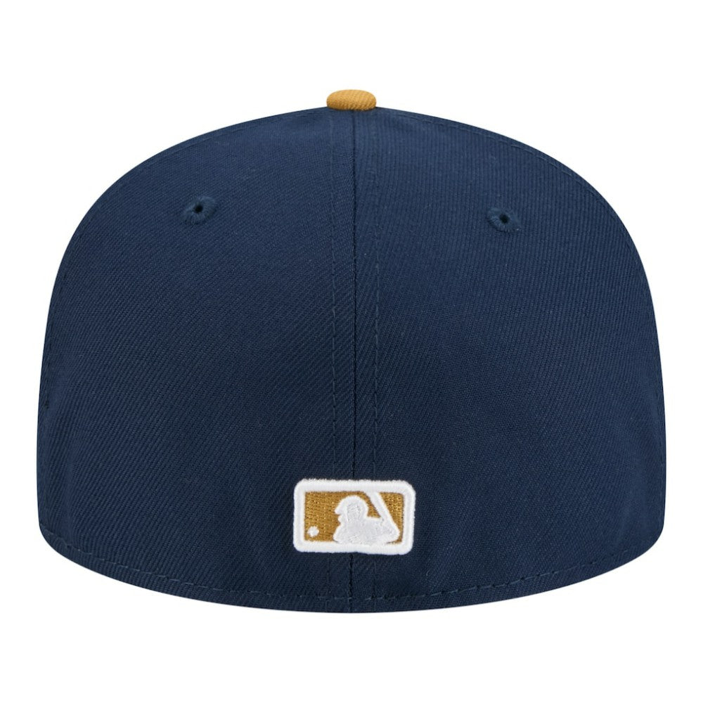 Washington Nationals Two-Tone Color Pack 59FIFTY Fitted Hat Navy/Khaki
