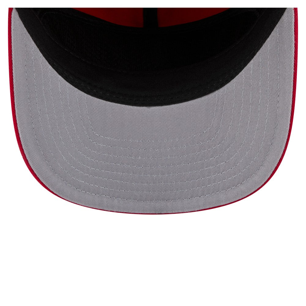 Los Angeles Angels Stacked 19TWENTY Adjustable Hat Red
