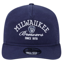 Milwaukee Brewers Stacked 19TWENTY Adjustable Hat Navy