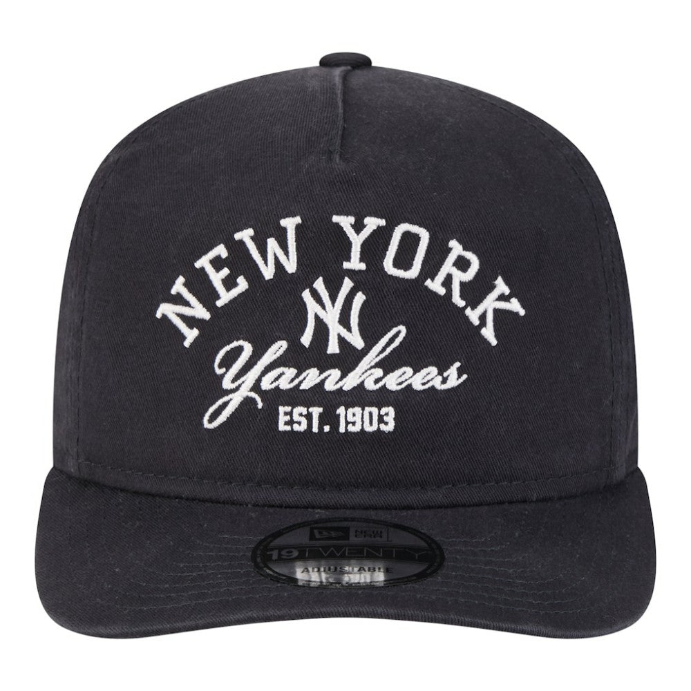 New York Yankees Stacked 19TWENTY Adjustable Hat Navy